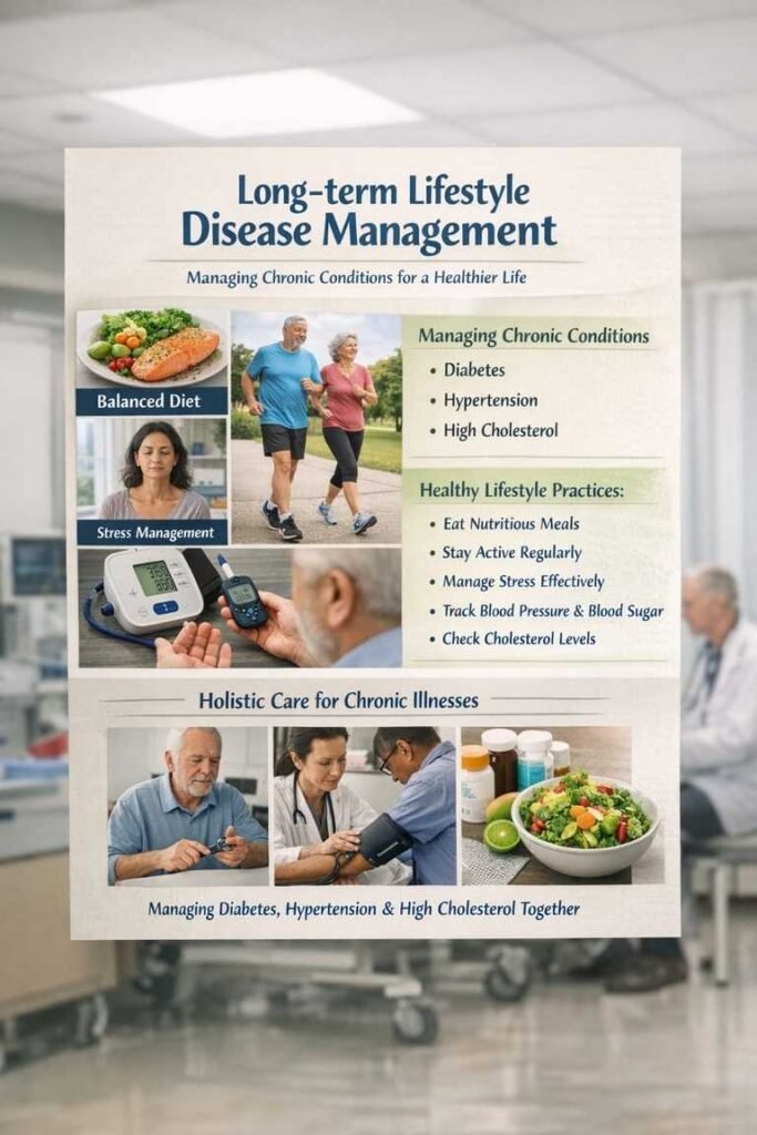 Long term lifestyle management for diabetes and chronic diseases